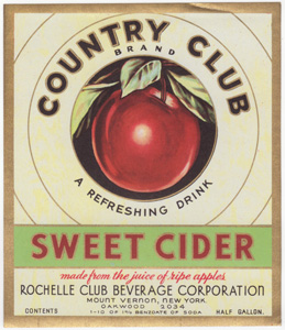 Country Club Sweet Cider